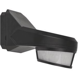 Bewegingsmelder 230V 16m 240gr. IP54 opbouw zwart