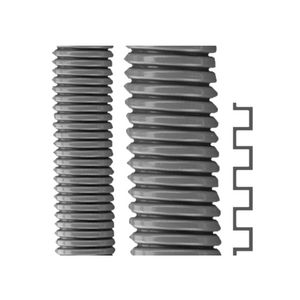 Rol a 25m. Beschermslang kunststof IP68 VO AD4grijs