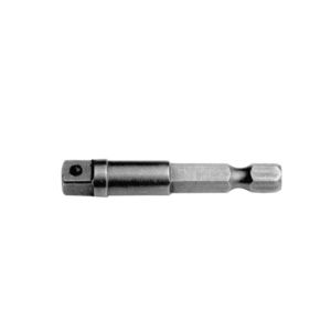Schroefbit adapter 50mm 4-kant 1/4" stift