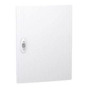 Deur PrismaSeT XS vol wit (RAL9003) verdeler 2 x 13 modules