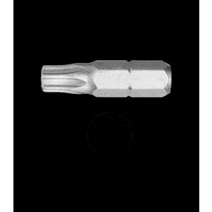 Schroefbit 25mm 1/4" nr 20 tamper pro Torx (10 stuks)