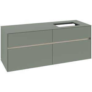 Wastafelonderkast Collaro 1400x548x500mm Soft Green C11800AF