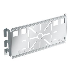 Montageplaat kabeldraagsysteem met gaten B5 ZINC PLATED