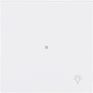 Free@Home bedieningswip 1-voudig licht art-wit (6231-10-44G)