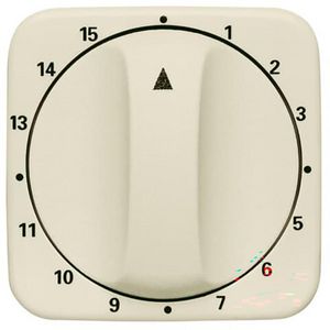 Centraalplaat + greep voor 1070U 15min SI creme (1770-212-103)