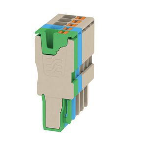 Plug d.beige bl. groen 2.5mm² 24A 800 1513780000 VVE=25