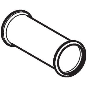 Schuifperssok/ reparatiekoppeling MAPRESS RVS 28x28mm