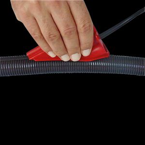 Doos a 10m. Beschermslang deelb. kunststof IP40HB AD13 zwart