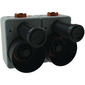Watermeter-montageblok XS 2" KOAX DN 20