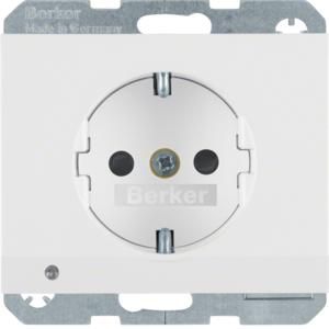 Wandcontactdoos RA led-orient. berker K.1/K.5
