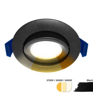 ED-10082 LED Spot 5W 2700/3000/4000K Round BL IP54