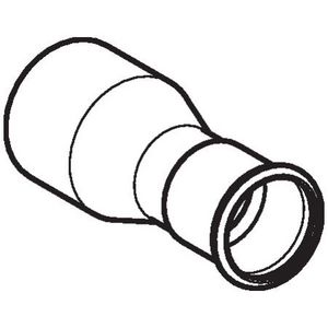 Insteekverloopsok MAPRESS RVS spie x pers 42x35mm