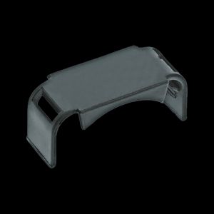 Deksel voor zadel kunststof Ø10mm zwart VVE=50