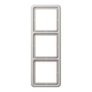 Afdekraam universeel lichtgrijs 3-voudig CD500