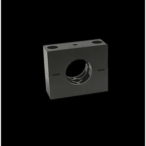 Slanghouder klein voor Ø15,8mm zwart VVE=10