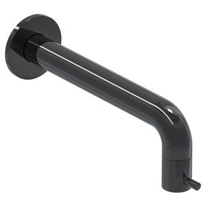 Fonteinkraan BOND wand 1/2"aansluiting inkortb. zwart chroom