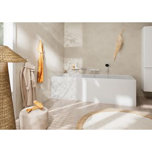 Tecturis S 1-hendel badmengkraan opbouw mat wit