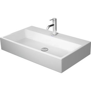 VERO AIR #235080 wastafel 800mm wit met kraangat