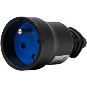 Contrastekker PA SH PVC zwart VVE=5