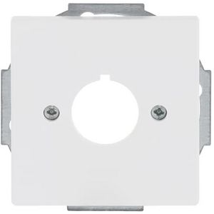 Centraalplaat boring 22.5mm f-matwit (2533-884)