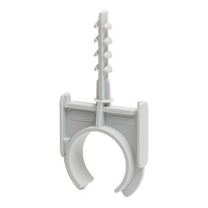 Kunststof buisklempl halvrij boor 6mm 1/24,7-25,8mm VVE=100