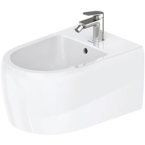 Qatego Wandbidet Wit Hoogglans 570mm 2263150000