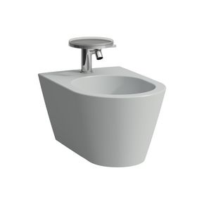 Wandbid. 1 kr.gat m.gesloten zijden mat grijs H8303317593021