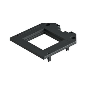 Afdekplaat voor UT3, 1 Modul45 82,5x76x4 zwart 9 VVE=10
