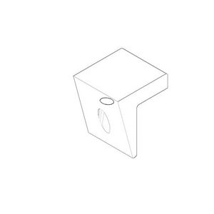 Trek aan de knop 18x23x20mm chr