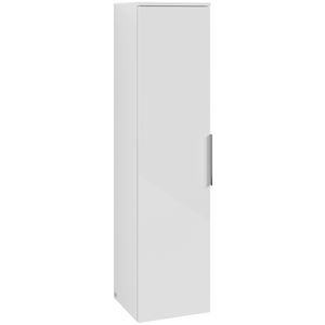 Hoge kast ARCHITECTURA 350x1400x346mm White B89600VS greep alu. glans