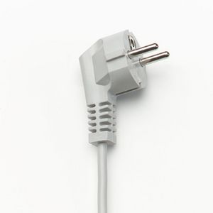 Aansluitsnoer H03VV-F 3G0,75 wit 150cm