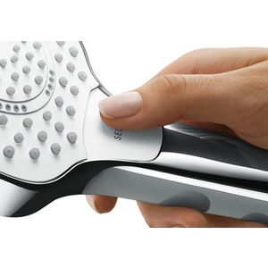 Croma Select E 1 straalsoort EcoSmart 9l/min. handdouche wit/chroom