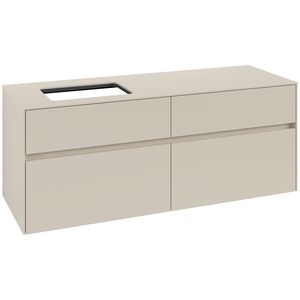 Wastafelonderkast Collaro 1400x548x500mm Cashmere Grey C11700VN