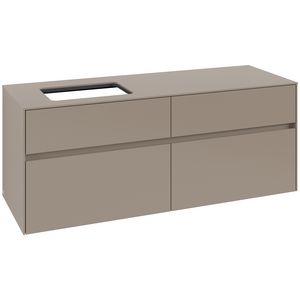 Wastafelonderkast Collaro 1400x548x500mm Taupe C11700VM