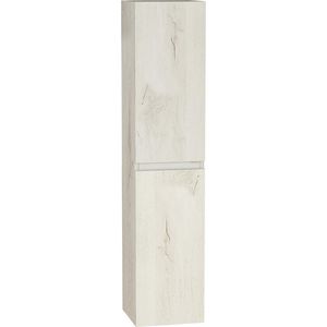 Alvaro kolomkast 160cm white arwin oak