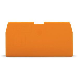 Afsluit-/tussenplaat 1mm dik grijs VVE=25