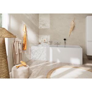 Tecturis S 1-hendel badmengkraan opbouw chroom
