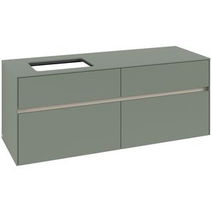 Wastafelonderkast Collaro 1400x548x500mm Soft Green C11700AF