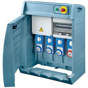 Q-BOX 4-MET STEKKER-BEDRAAD-SBF-1x2P+A 16A + 2x3P+A