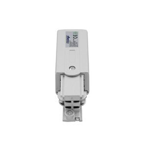 Power connector links voor 3-fase rails wit