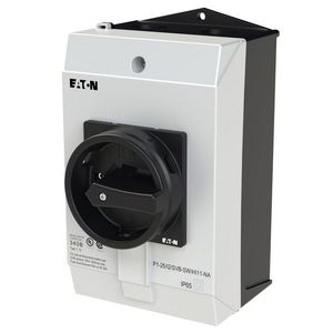 Hoofdschakelaar 3-polig +1MC+1VC 25A HOLD-functie opbouw UL/C