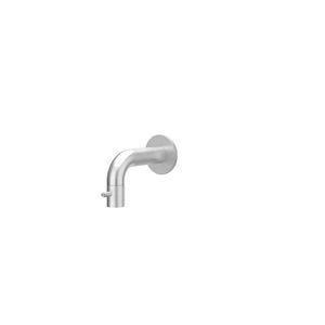 Fonteinkraan CONCORD wandkraan sprong 100mm rvs geborsteld