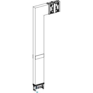 Elleboog Omlaag B M to M Brandscherm 250A Canalis