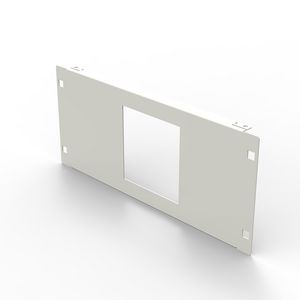 Frontplaat 3-polig DPX3 250HP Hori. XL3S 4000 breedte 16 mod