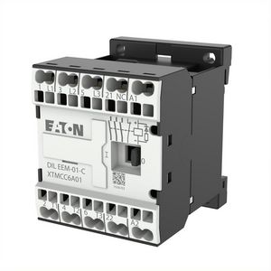 Magneetschakelaar DILEEM-01-G-C(24VDC) 3kW 0m 1v veerklem