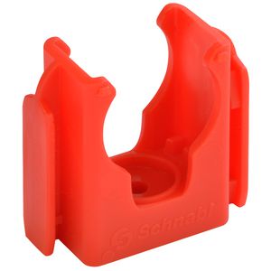 Kunststof buisklem halvrij 3/4/18,5-19,5mm rood VVE=10000