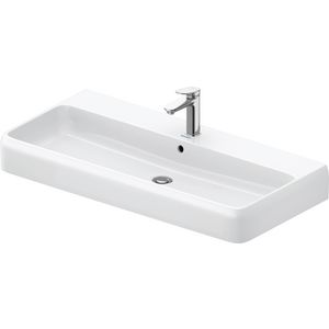 Qatego Wastafel Wit Hoogglans 1000mm 2382100000