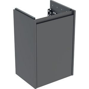 Onderkast voor fontein 1 deur 40x60.6x31.1cm Breedte wastafel=45cm lava / gelakt zijdemat