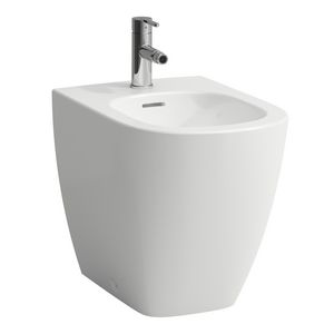 Vloerstaandeaand bidet met kraangat Lcc wit