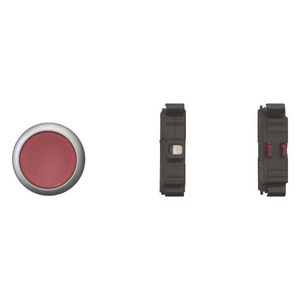 Signaaldrukknop M22-DL-R-K01LED-BVP